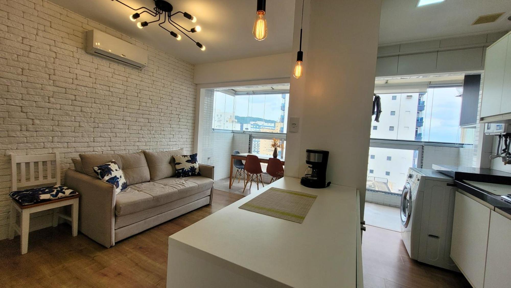Booksantos Latitude 133 - Ponta Da Praia Vista Mar Eksteriør billede